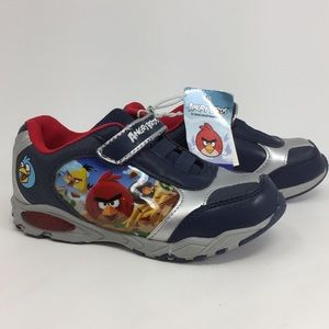 Angry Birds sneakers running shoes navy